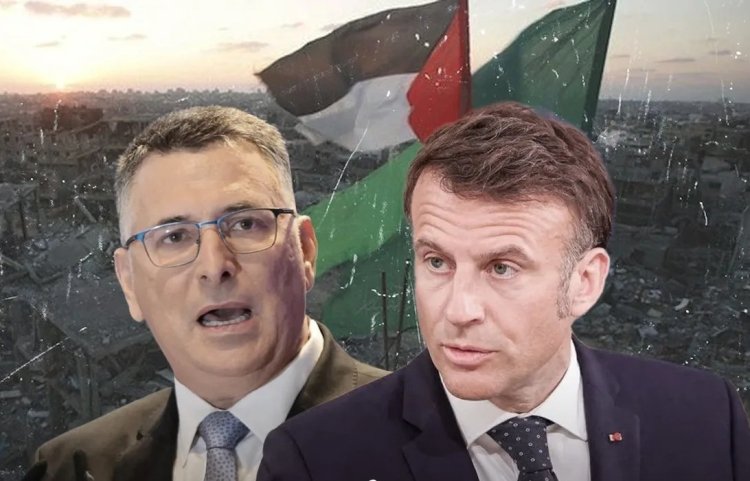 Fransa'nın Filistin devletini tanıma kararına işgalci İsrail'den tepkiler ve tehdit açıklamaları geldi