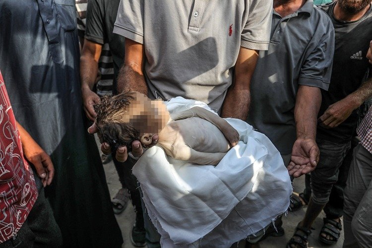 Katil İsrail'in kıtlığı dayattığı Gazze'de 6 Filistinli açlıktan şehit oldu