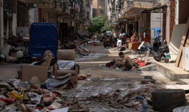 Çin'de şiddetli yağışların yol açtığı afetlerde 10 kişi öldü, 33 kişi kayboldu