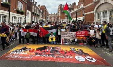 Avrupa başkentlerinde Rabia Katliamı'nın 12. yıldönümü protesto edildi