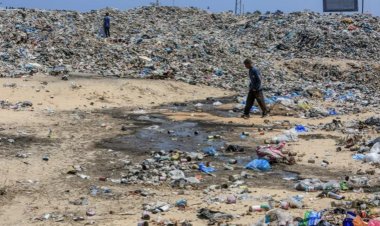 Gazze Belediyesi: Devasa çöp yığınları sağlık ve çevre felaketine neden oluyor