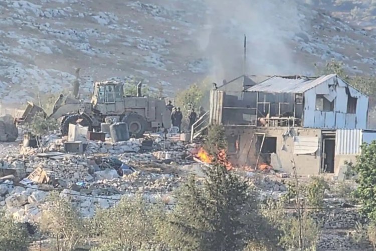 İşgalci İsrail, Cenin'in güneyinde bir tarım barakasını bombaladı: 2 şehit