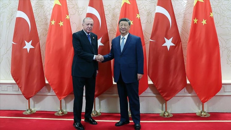 Cumhurbaşkanı Erdoğan, Çin Devlet Başkanı Şi Cinping ile bir araya geldi