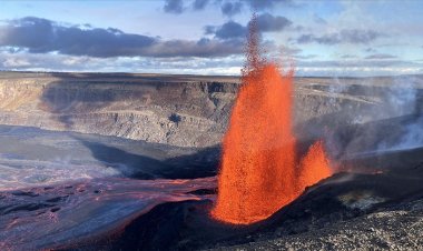 Hawaii'de Kilauea Yanardağı lav püskürtmeye devam ediyor