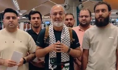 Cemaat-i İslami Partisi’nden Pakistan delegasyonu Sumud Filosu’na katıldı