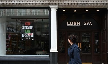 İngiliz kozmetik markası Lush'ın ülkedeki mağazaları, Gazze ile dayanışma için bir günlüğüne kapandı