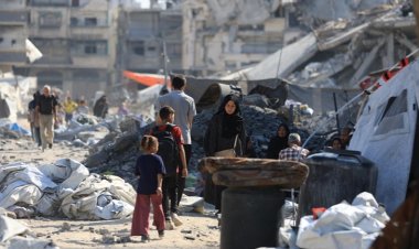 Gazze'de üçüncü yılda da 785 bin öğrenci eğitimden mahrum