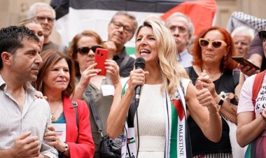 İspanya Başbakan Yardımcısı Diaz: Madrid'deki İsrail karşıtı gösteriler "bir onur örneği"