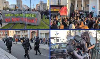 Fransa'da kemer sıkma politikaları karşıtı eylemler düzenleniyor