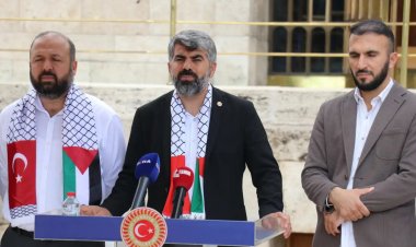 HÜDA PR Milletvekili Dinç: Tüm dünya ülkeleri Sumud Filosu'nu koruyacaklarına dair beyanatta bulunmalıdır