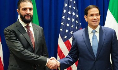 Suriye Cumhurbaşkanı Şara, ABD Dışişleri Bakanı Rubio ile New York'ta görüştü