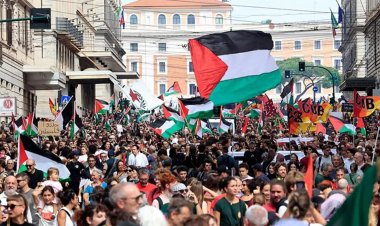 İtalya’da Filistin için hayat durdu: 60 şehirde protesto, limanlar ve okullar kapandı
