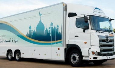 Japonya'da mobil cami girişimi: Afet ve savaş bölgelerine taşınabilir ibadethane