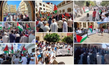 Fas, Yemen ve Moritanya’da Gazze için ABD ve İsrail protesto edildi