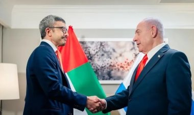 Gazze'de kan akarken BAE'den katil Netanyahu ile görüşme