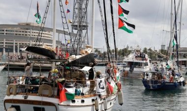 Sumud Filosu'ndan 'dünyanın dört bir yanından, tek vücut yelken açıyoruz' vurgusu