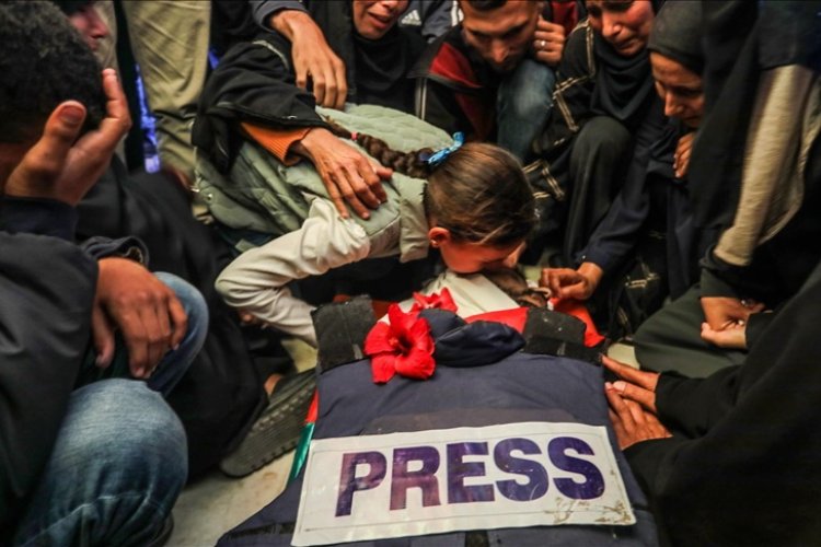 'Ülkeler, Gazze'deki tüm gazeteciler susturulmadan İsrail'i durdurmalı'