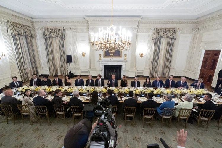 Trump, Elon Musk hariç teknoloji liderlerini Beyaz Saray'da ağırladı