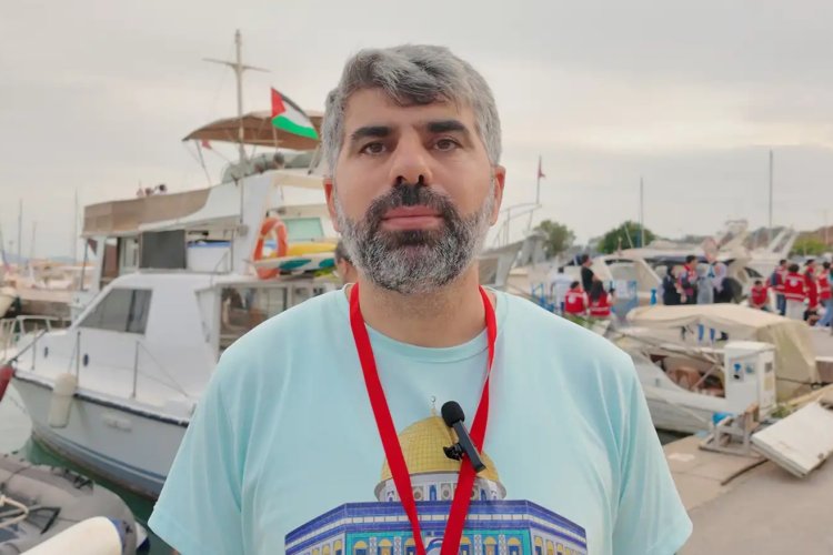 HÜDA PAR Milletvekili Dinç: Vicdanlarımız bizleri denizlere döktü inşallah Gazze'deki ablukayı kıracağız!