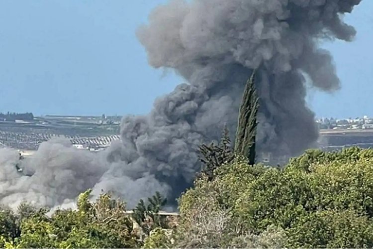 İşgalci İsrail Lübnan'ın bazı noktalarını bombaladı