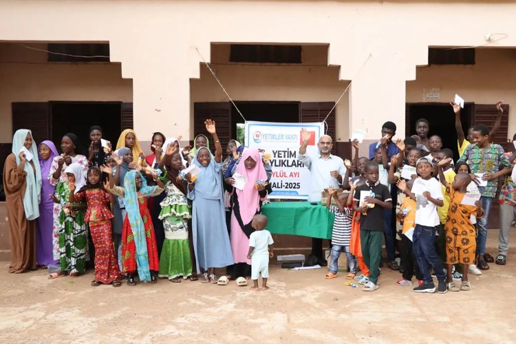 Yetimler Vakfı, Mali'de yetim aylıklarını dağıttı