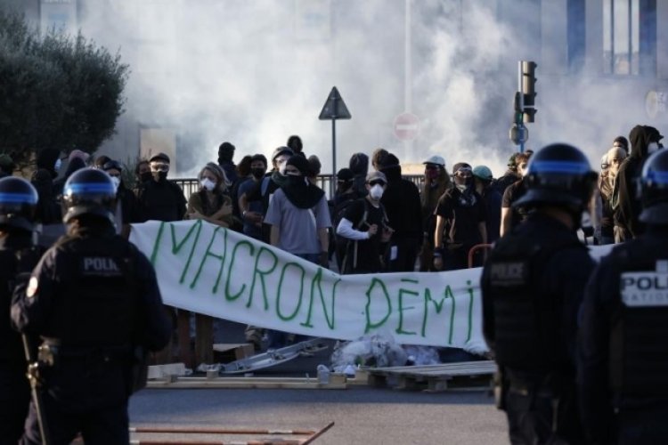 Fransa'daki protestolarda 521 kişi gözaltına alındı