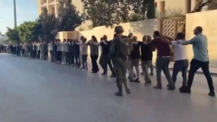 İşgalci İsrail ordusu Tulkerim’de bir günde 1000'den fazla Filistinliyi gözaltına aldı