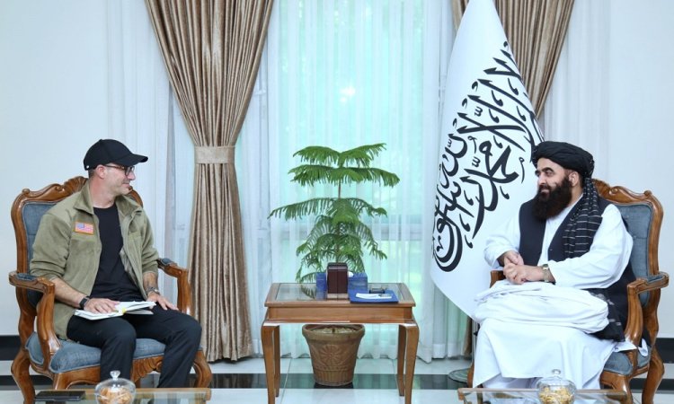 Trump’ın rehine işleri temsilcisi, Kabil’de Dışişleri Bakanı Emirhan Muttaki ile görüştü