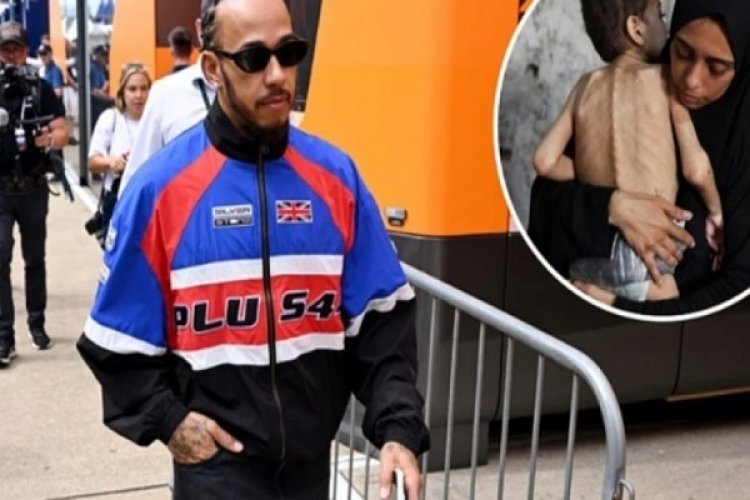 Formula 1 yıldızı Hamilton’dan Gazze mesajı: “Bir şey yapmadan durulamaz”