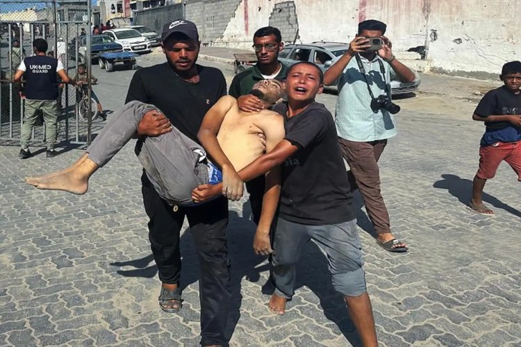 Gazze'de katliam: 45 şehit, onlarca yaralı