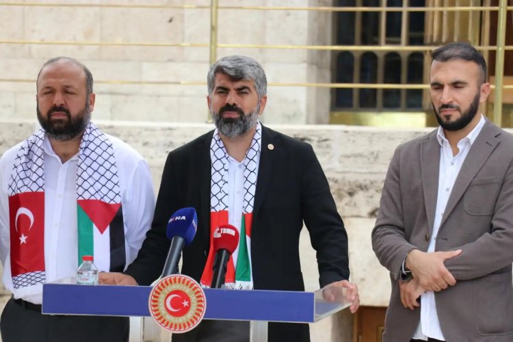 HÜDA PR Milletvekili Dinç: Tüm dünya ülkeleri Sumud Filosu'nu koruyacaklarına dair beyanatta bulunmalıdır