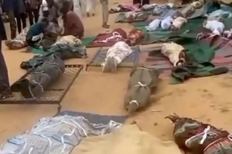 Sudan'da İHA saldırısında cami yerle bir oldu: 75 can kaybı