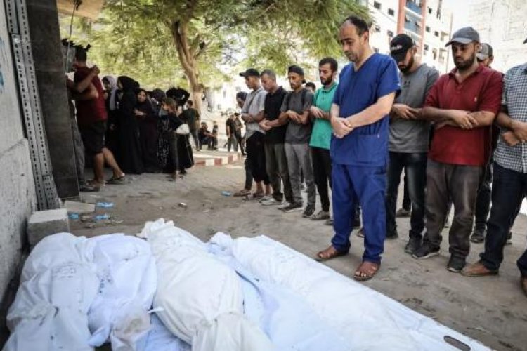 Katil İsrail'in Gazze'ye saldırılarında şehit sayısı 65 bin 382'ye çıktı
