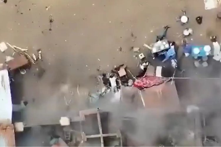 Sudan'da pazara drone saldırısı: 15 ölü