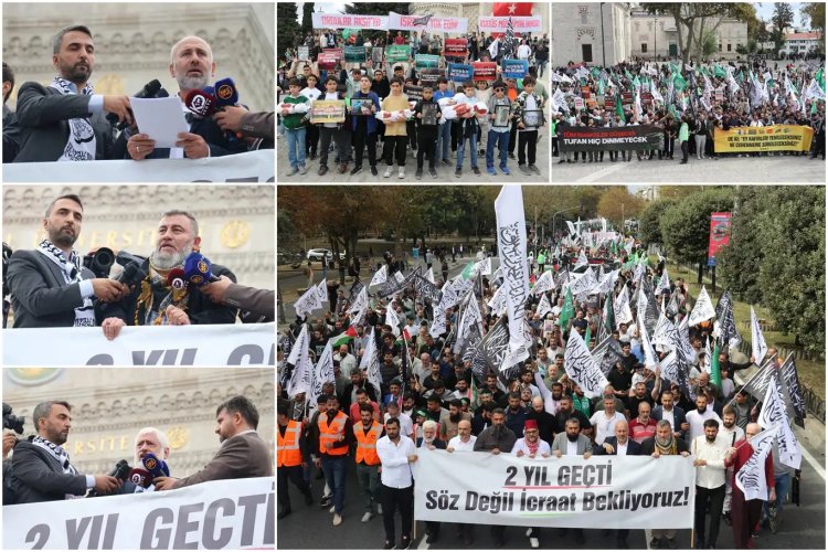 STK'lardan Gazze için hükümete ortak çağrı: Söz değil icraat bekliyoruz