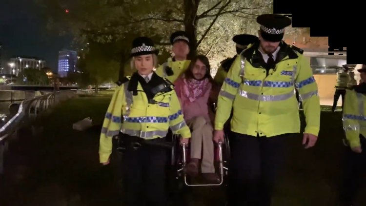 Liverpool’da Palestine Action protestosuna polis müdahalesi: Çok sayıda gözaltı