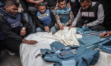 Katil İsrail'in Gazze'de katlettiği gazeteci sayısı 254'e çıktı