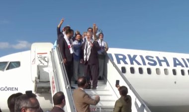 Haydut İsrail'in alıkoyduğu 137 aktivist Türkiye'ye getirildi