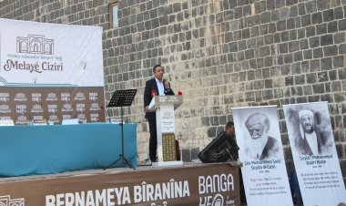 Melayê Cizîrî Paneline katılan Ramanlı: “Sırtımızı bu miraslara yasladığımızda yıkılmayız”