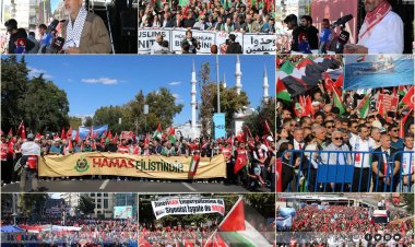 Ankara’da Gazze için 'Kararlılık Yürüyüşü': Yüz binlerce kişi tek yürek oldu