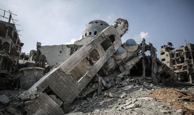 Gazze’nin asırlık camileri işgalci İsrail saldırılarında yok oldu