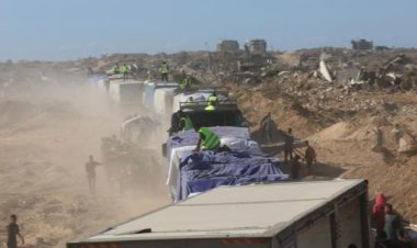 Gazze'deki Hükümet: Dün insani yardım yüklü 173 tır ulaştı