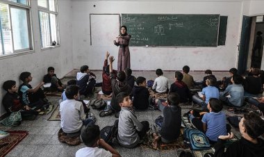 Gazze’de iki yıl aradan sonra ders zili çaldı