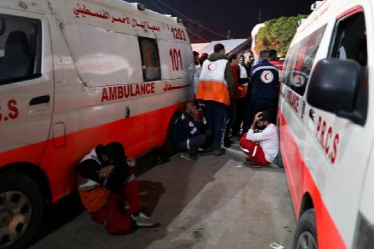 Katil İsrail, Batı Şeria’da sağlık ekibine saldırdı