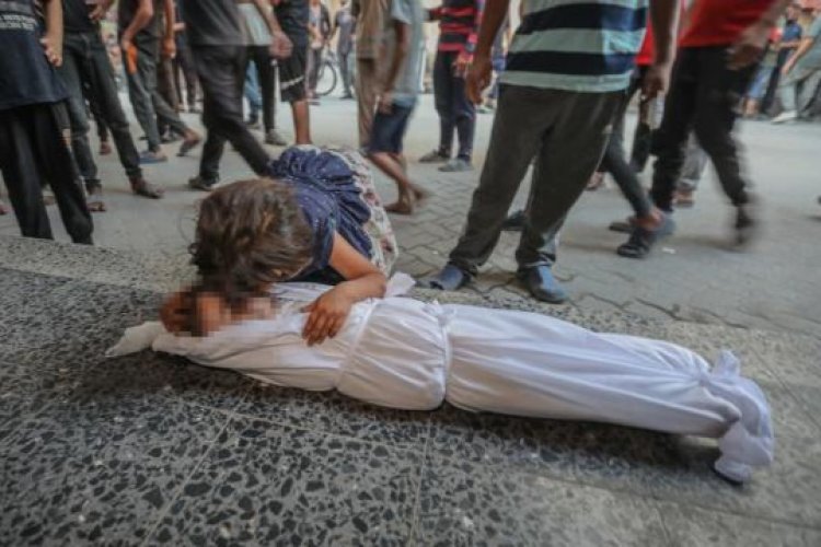 Katil İsrail, Gazze'de her gün ortalama 27'si çocuk 92 Filistinliyi katlediyor