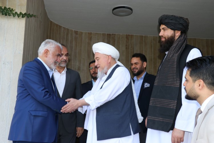 HÜDA PAR Genel Başkanı Yapıcıoğlu'ndan Afganistan Büyükelçisine ziyaret
