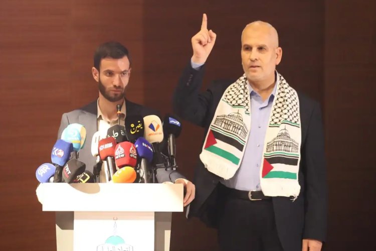 HAMAS Sözcüsü Berhum, Diyarbakır'daki Alimler Buluşması'nda konuştu: Onların zelil olmaları kalplerimizi ferahlattı