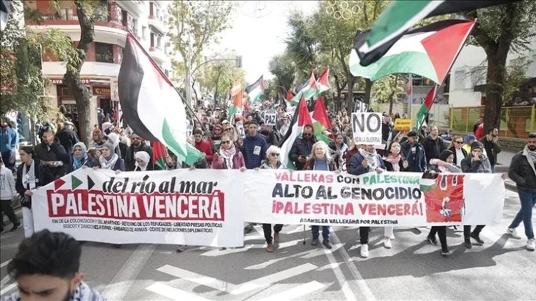 İspanya’da “Gazze” grevi: Ateşkes yetmez, adalet istiyoruz