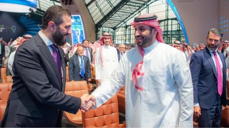 Şara yönünü Riyad’da çevirdi: “Dünyanın anahtarı Suudi Arabistan’da”