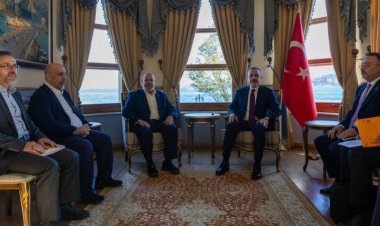 Bakan Fidan Hamas Siyasi Büro üyeleriyle görüştü